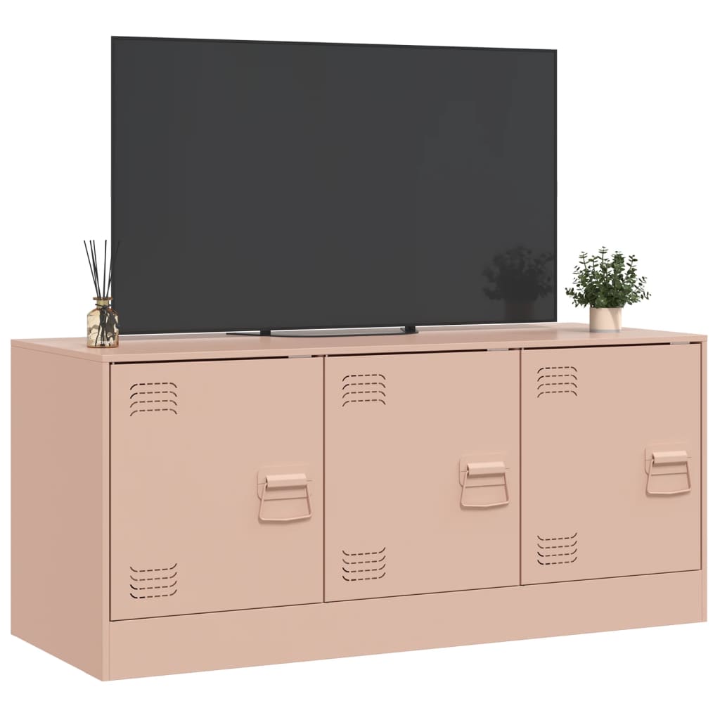 Pink TV Stand 99x39x44 cm in Steel