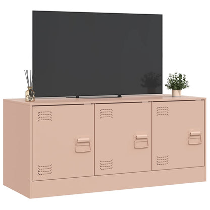 Pink TV Stand 99x39x44 cm in Steel