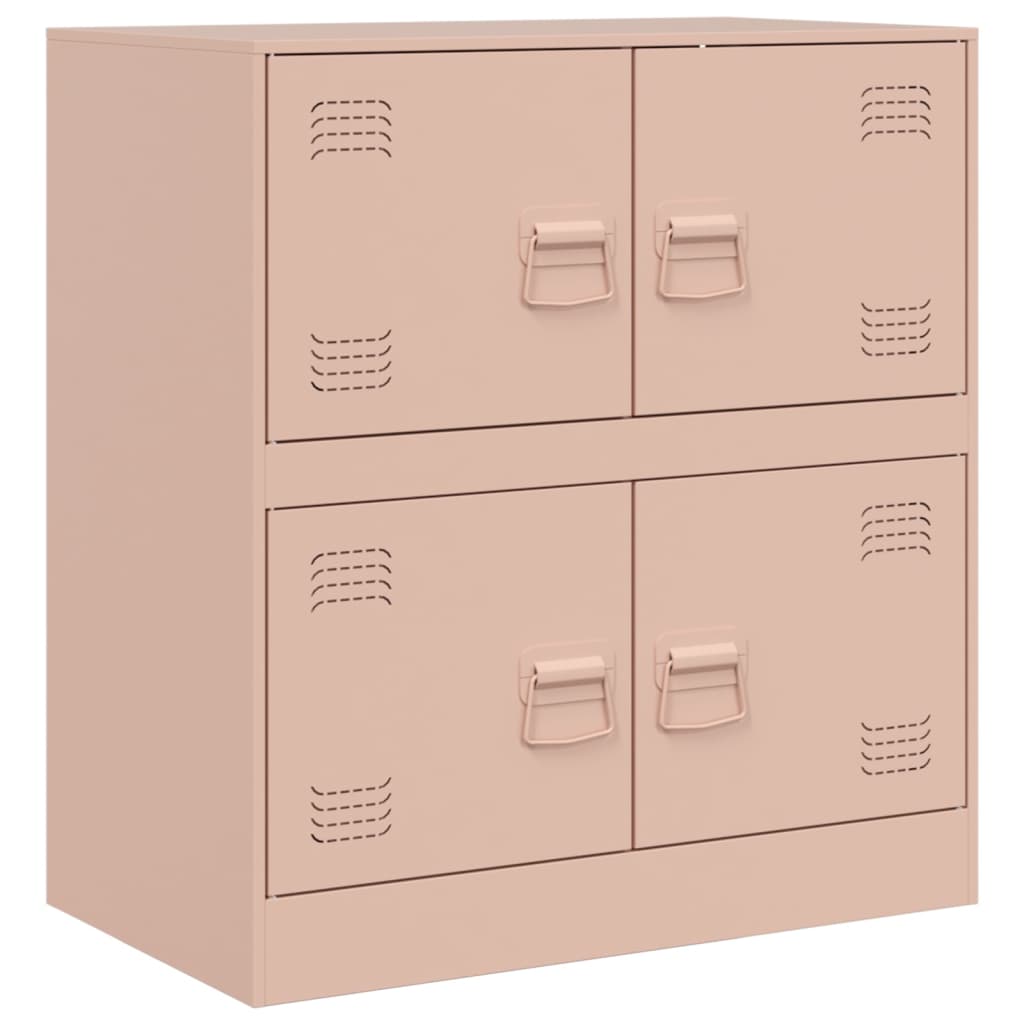 Credenza Rosa 67x39x73 cm in Acciaio