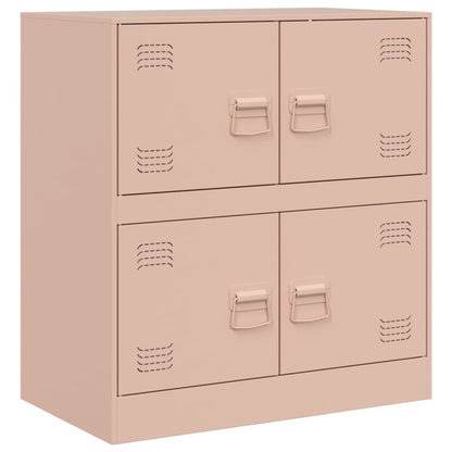 Credenza Rosa 67x39x73 cm in Acciaio