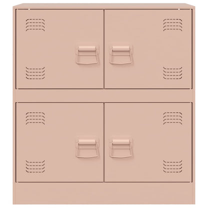 Credenza Rosa 67x39x73 cm in Acciaio