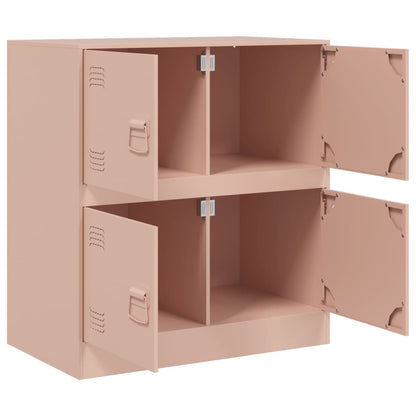 Credenza Rosa 67x39x73 cm in Acciaio