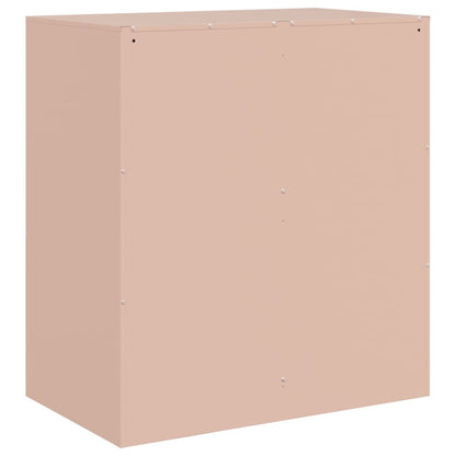 Credenza Rosa 67x39x73 cm in Acciaio