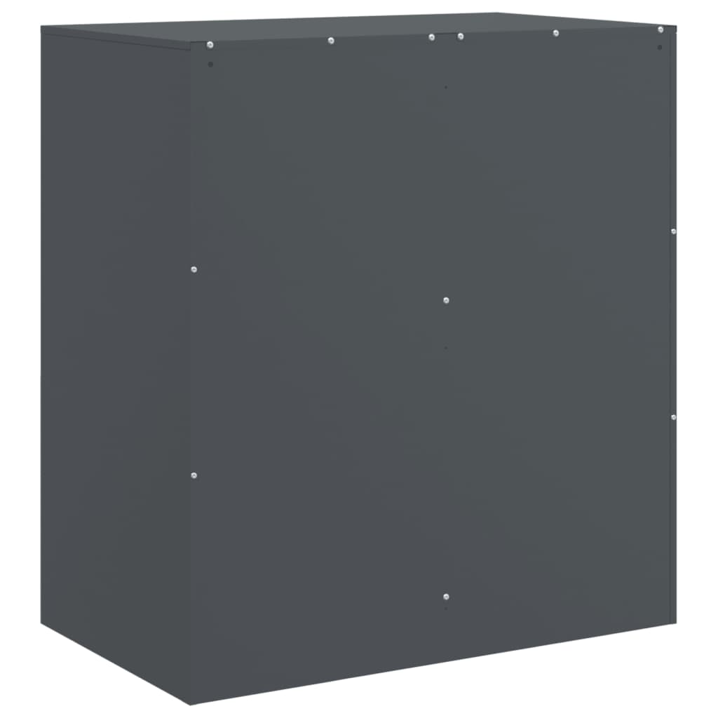 Anthracite Sideboard 67x39x73 cm in Steel