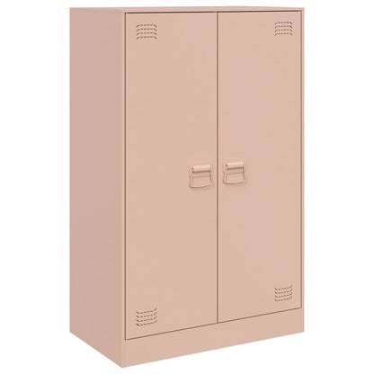 Pink Sideboard 67x39x107 cm in Steel