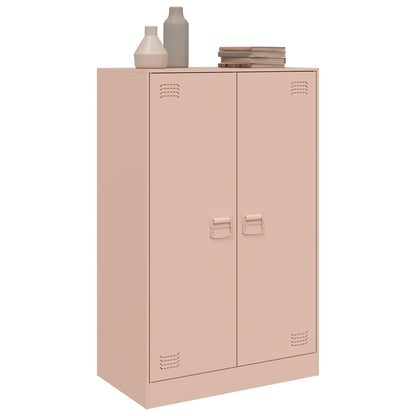 Credenza Rosa 67x39x107 cm in Acciaio - homemem39