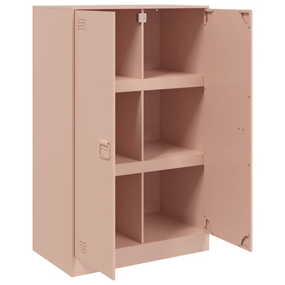 Pink Sideboard 67x39x107 cm in Steel