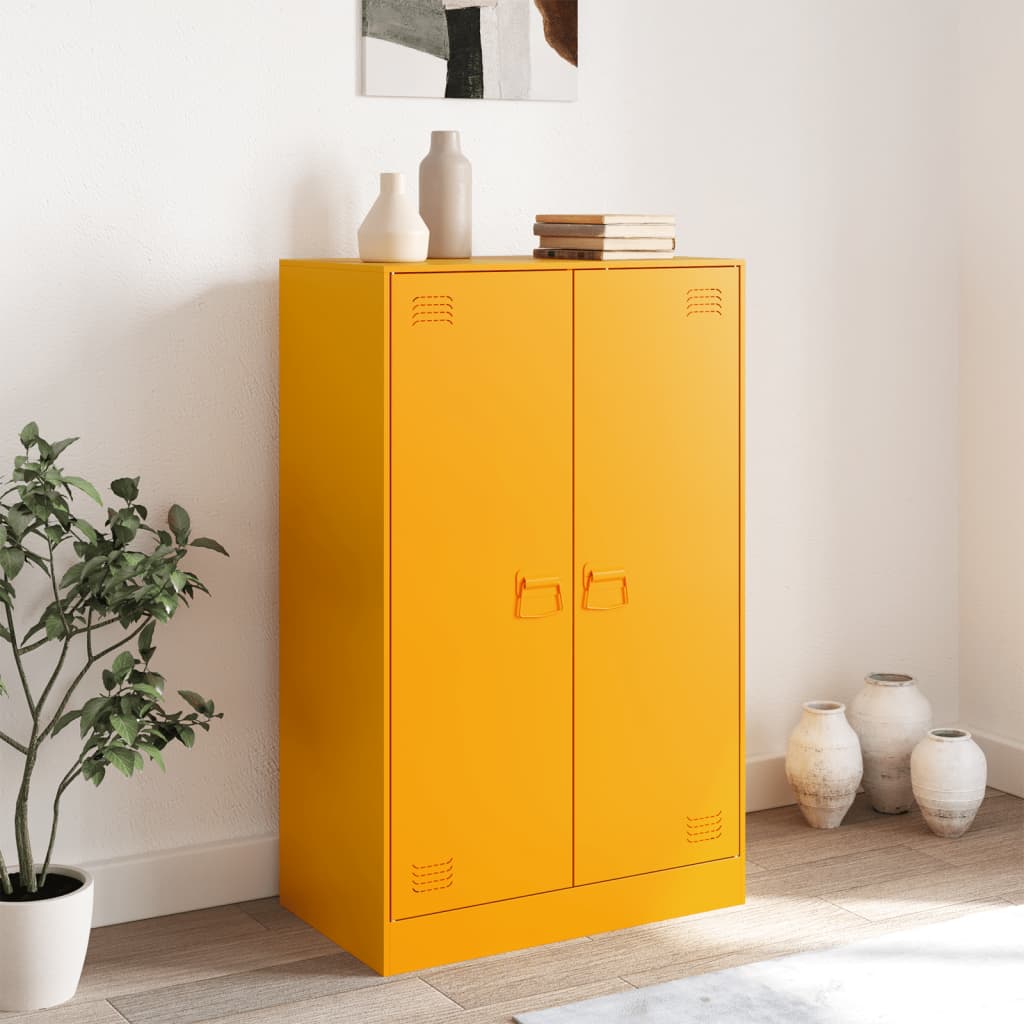 Anthracite Sideboard 67x39x107 cm in Steel