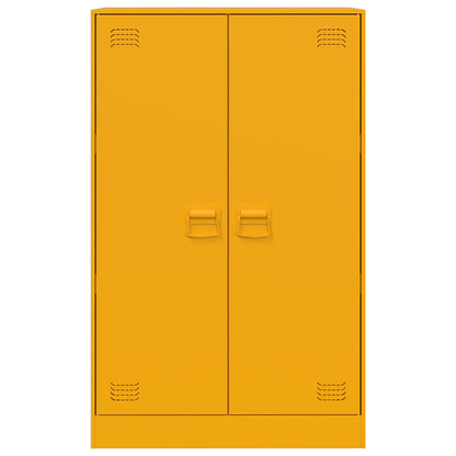 Credenza Antracite 67x39x107 cm in Acciaio - homemem39