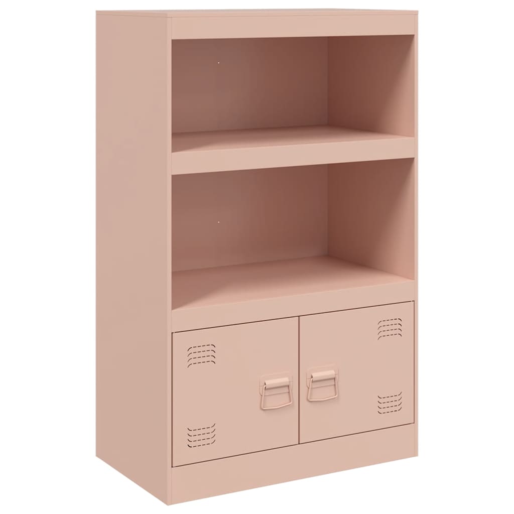 Credenza Rosa 67x39x107 cm in Acciaio - homemem39