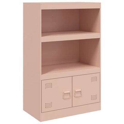 Credenza Rosa 67x39x107 cm in Acciaio - homemem39