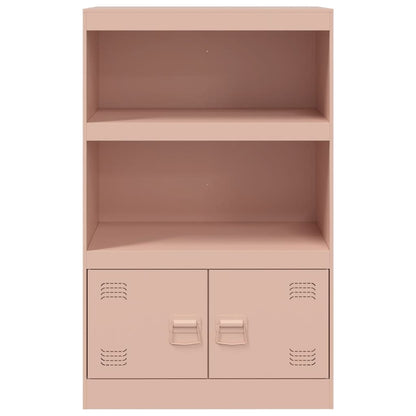 Pink Sideboard 67x39x107 cm in Steel