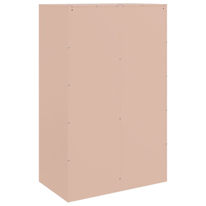 Pink Sideboard 67x39x107 cm in Steel