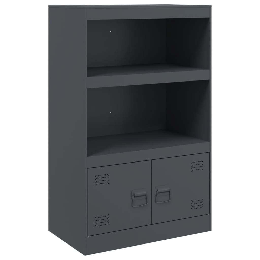 Anthracite Sideboard 67x39x107 cm in Steel