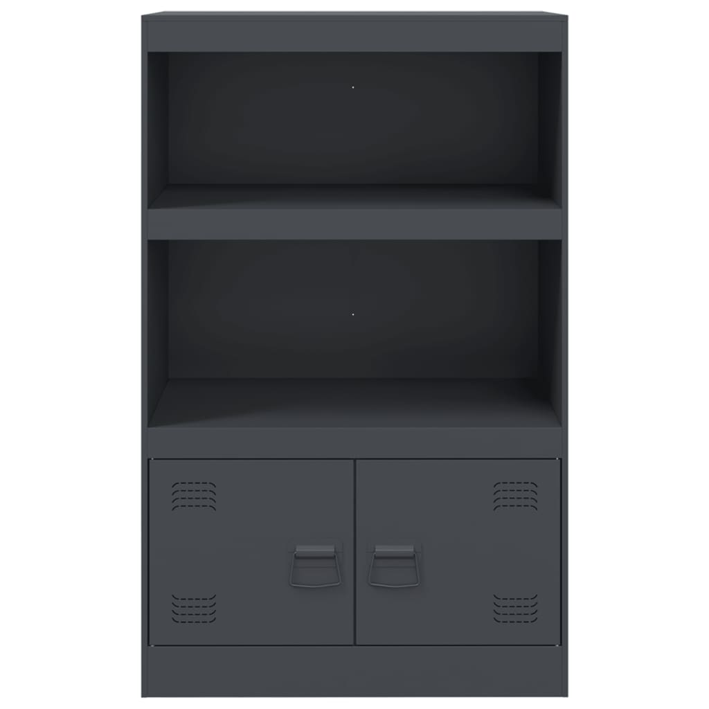 Anthracite Sideboard 67x39x107 cm in Steel