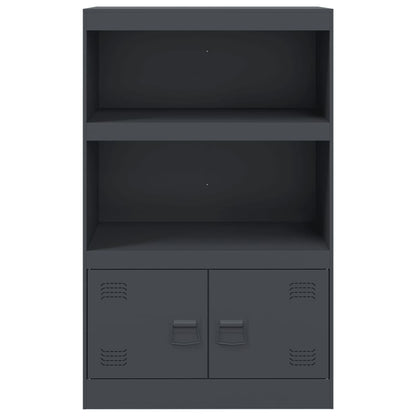 Anthracite Sideboard 67x39x107 cm in Steel