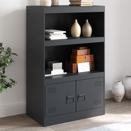 Anthracite Sideboard 67x39x107 cm in Steel