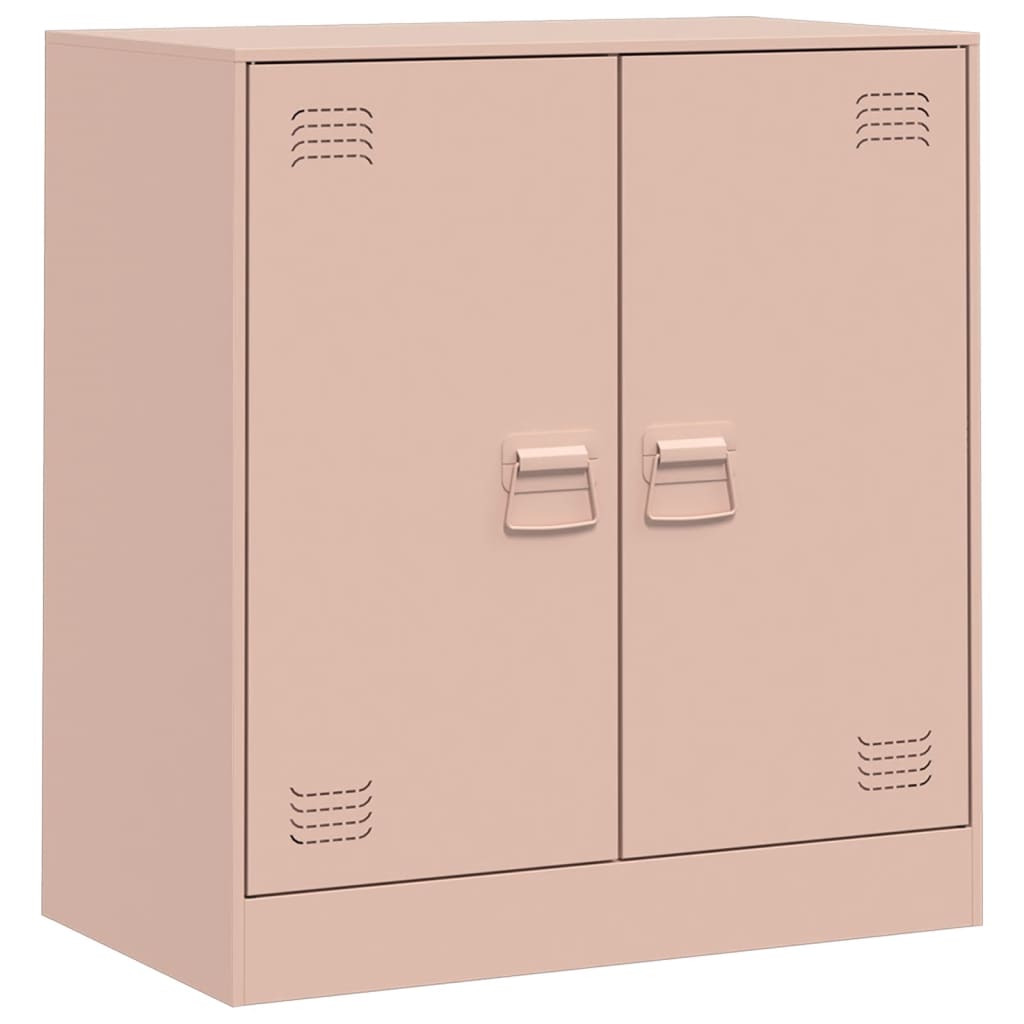 Pink Sideboard 67x39x73 cm in Steel