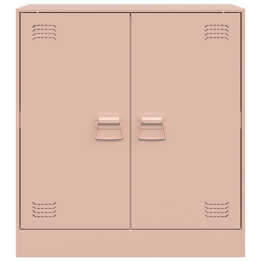 Pink Sideboard 67x39x73 cm in Steel