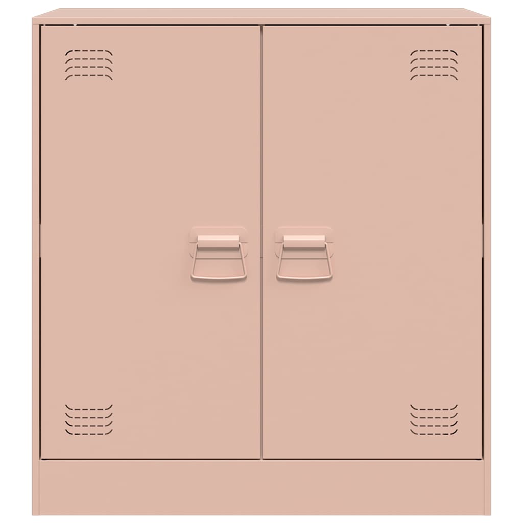 Credenza Rosa 67x39x73 cm in Acciaio - homemem39