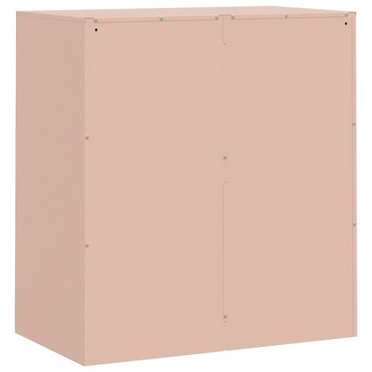 Pink Sideboard 67x39x73 cm in Steel