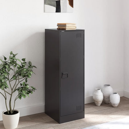 Black Sideboard 34.5x39x107 cm in Steel