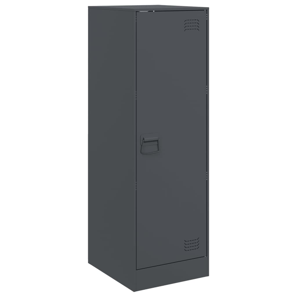 Credenza Antracite 34,5x39x107 cm in Acciaio - homemem39