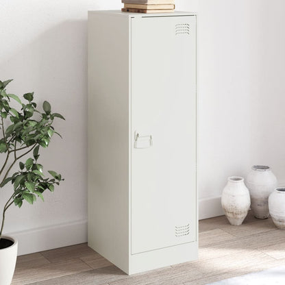 White Sideboard 34.5x39x107 cm in Steel