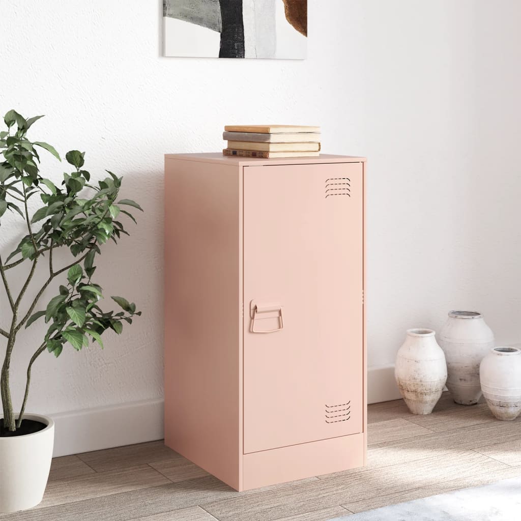 Credenza Rosa 34,5x39x73 cm in Acciaio - homemem39