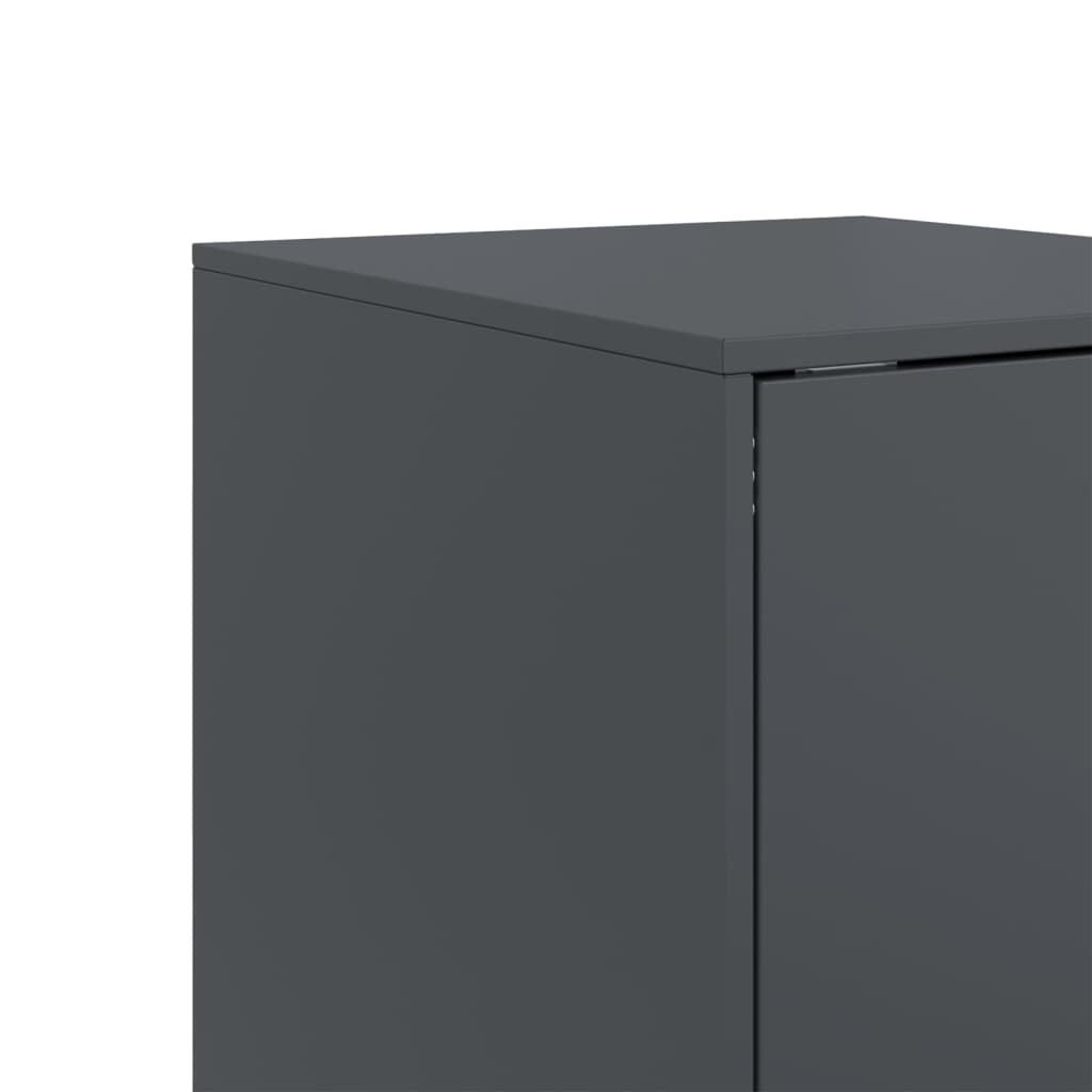 Anthracite Sideboard 34.5x39x73 cm in Steel