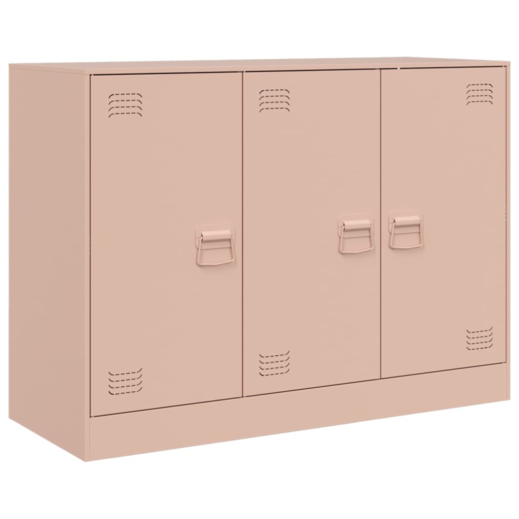 Credenza Rosa 99x39x73 cm in Acciaio - homemem39