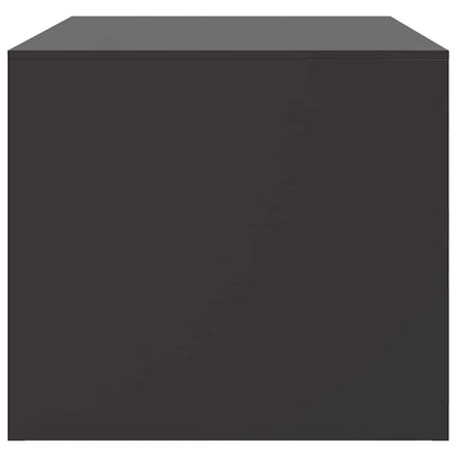 Tavolino da Salotto Nero 67x50x44 cm in Acciaio | homemem39