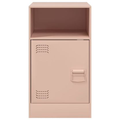 Comodino Rosa 34,5x39x62 cm in Acciaio | homemem39