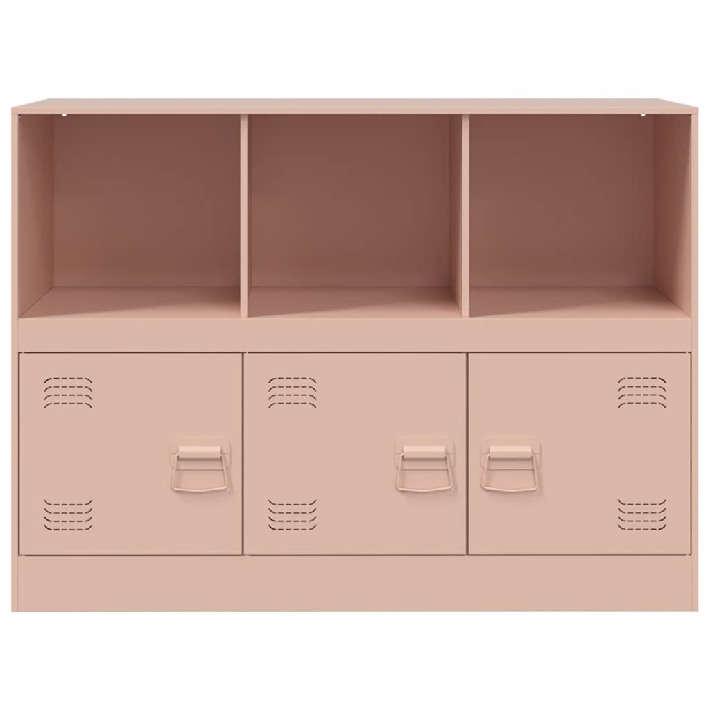 Credenza Rosa 99x39x73 cm in Acciaio - homemem39