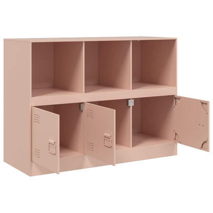 Pink Sideboard 99x39x73 cm in Steel