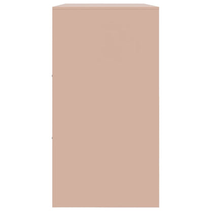 Credenza Rosa 99x39x73 cm in Acciaio - homemem39