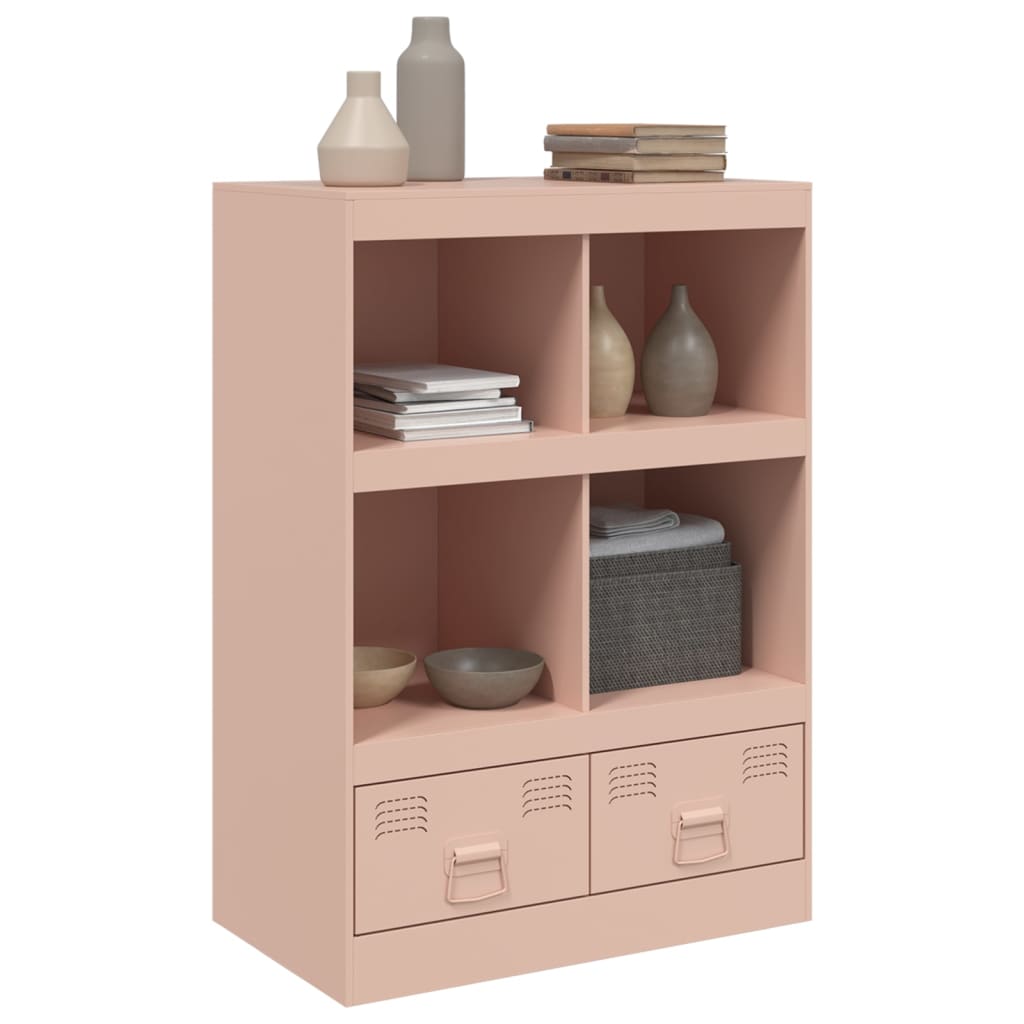 Credenza Rosa 67x39x95 cm in Acciaio