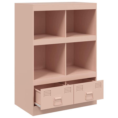 Credenza Rosa 67x39x95 cm in Acciaio - homemem39