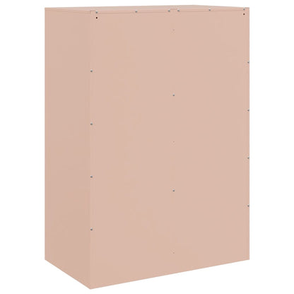 Credenza Rosa 67x39x95 cm in Acciaio