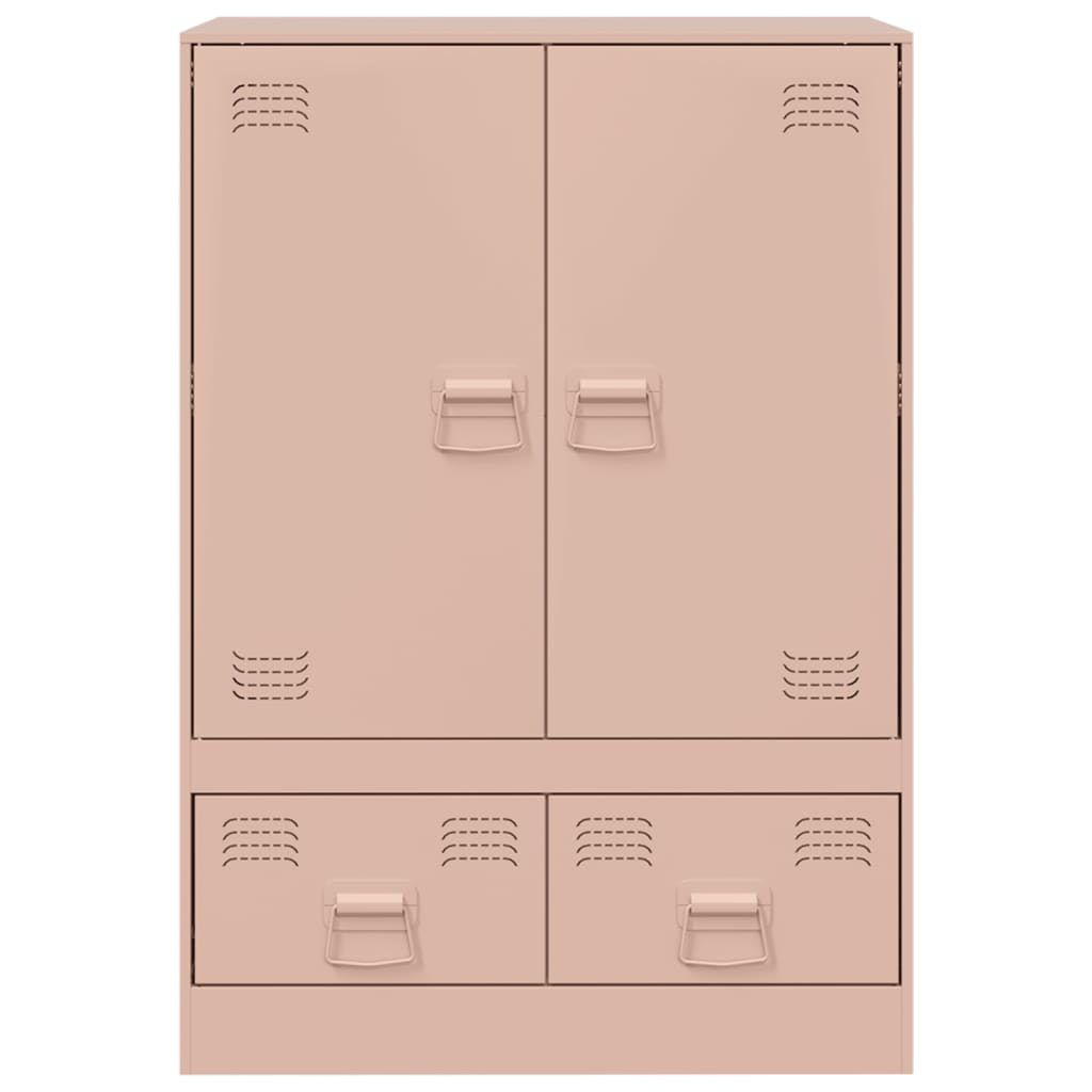 Credenza Rosa 67x39x95 cm in Acciaio