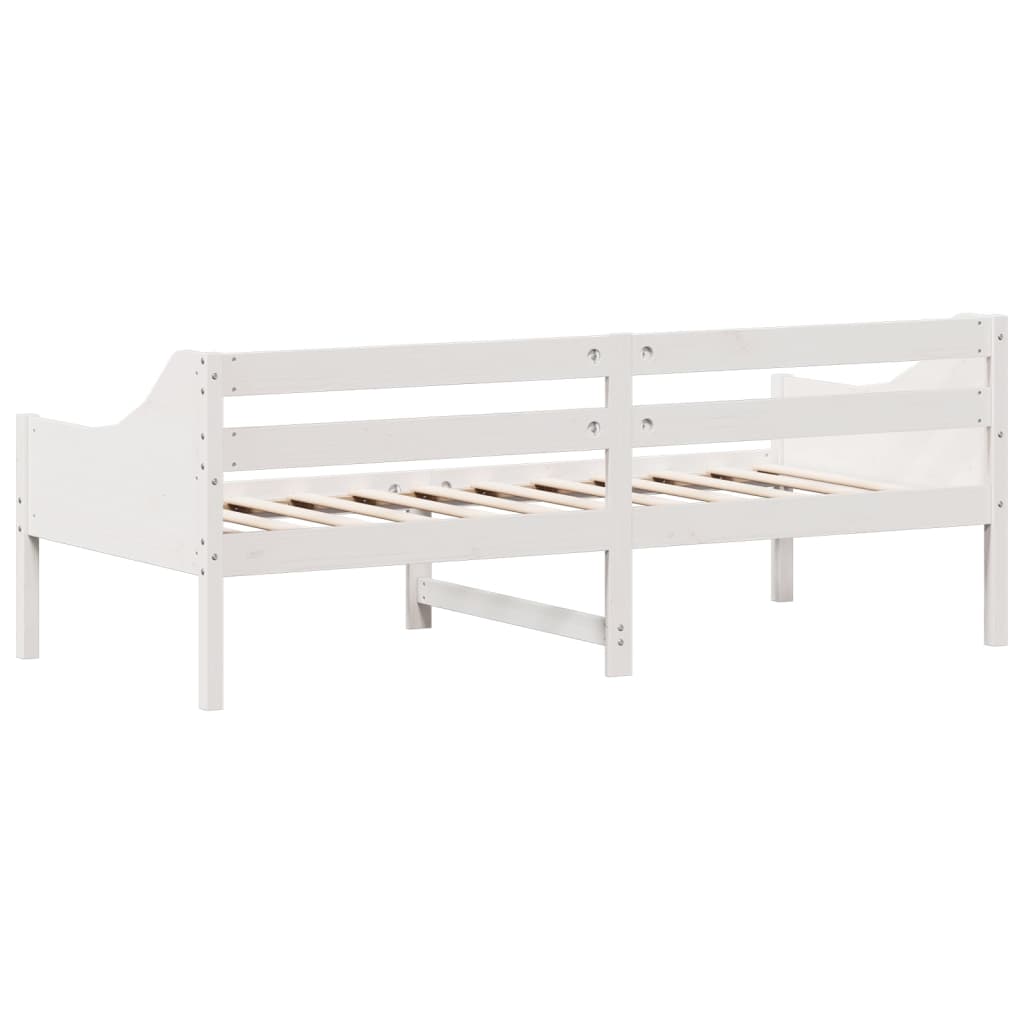 Dormeuse senza Materasso Bianca 80x200 cm Legno Massello Pino - homemem39