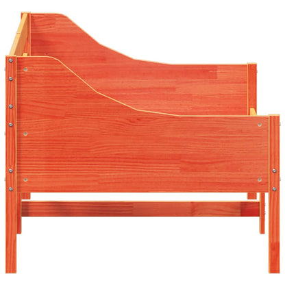 Dormeuse senza Materasso Marrone Cera 80x200 cm Legno di Pino | homemem39