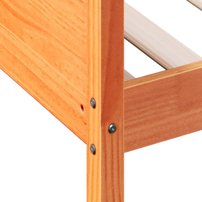 Dormeuse senza Materasso Marrone Cera 90x190 cm Legno di Pino | homemem39