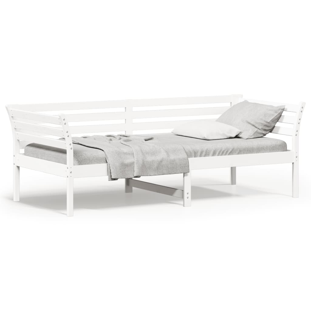 Dormeuse senza Materasso Bianca 80x200 cm Legno Massello Pino | homemem39
