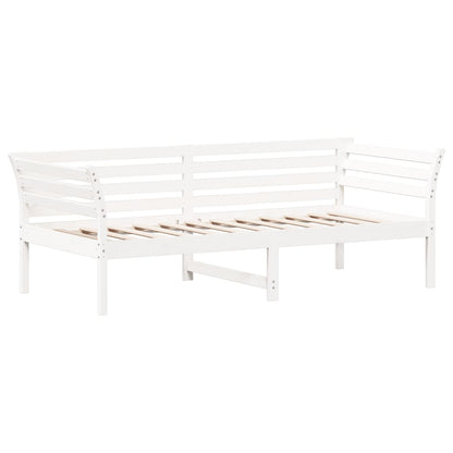 Dormeuse senza Materasso Bianca 80x200 cm Legno Massello Pino | homemem39