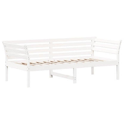 Dormeuse senza Materasso Bianco 75x190 cm in Legno di Pino | homemem39