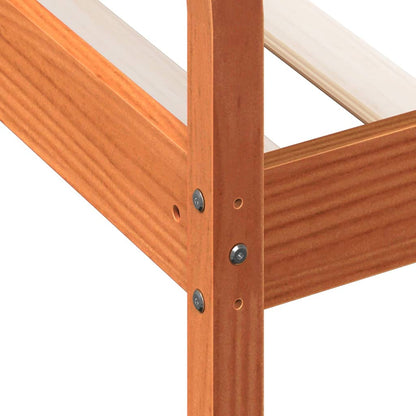 Dormeuse senza Materasso Marrone Cera 75x190 cm Legno di Pino - homemem39