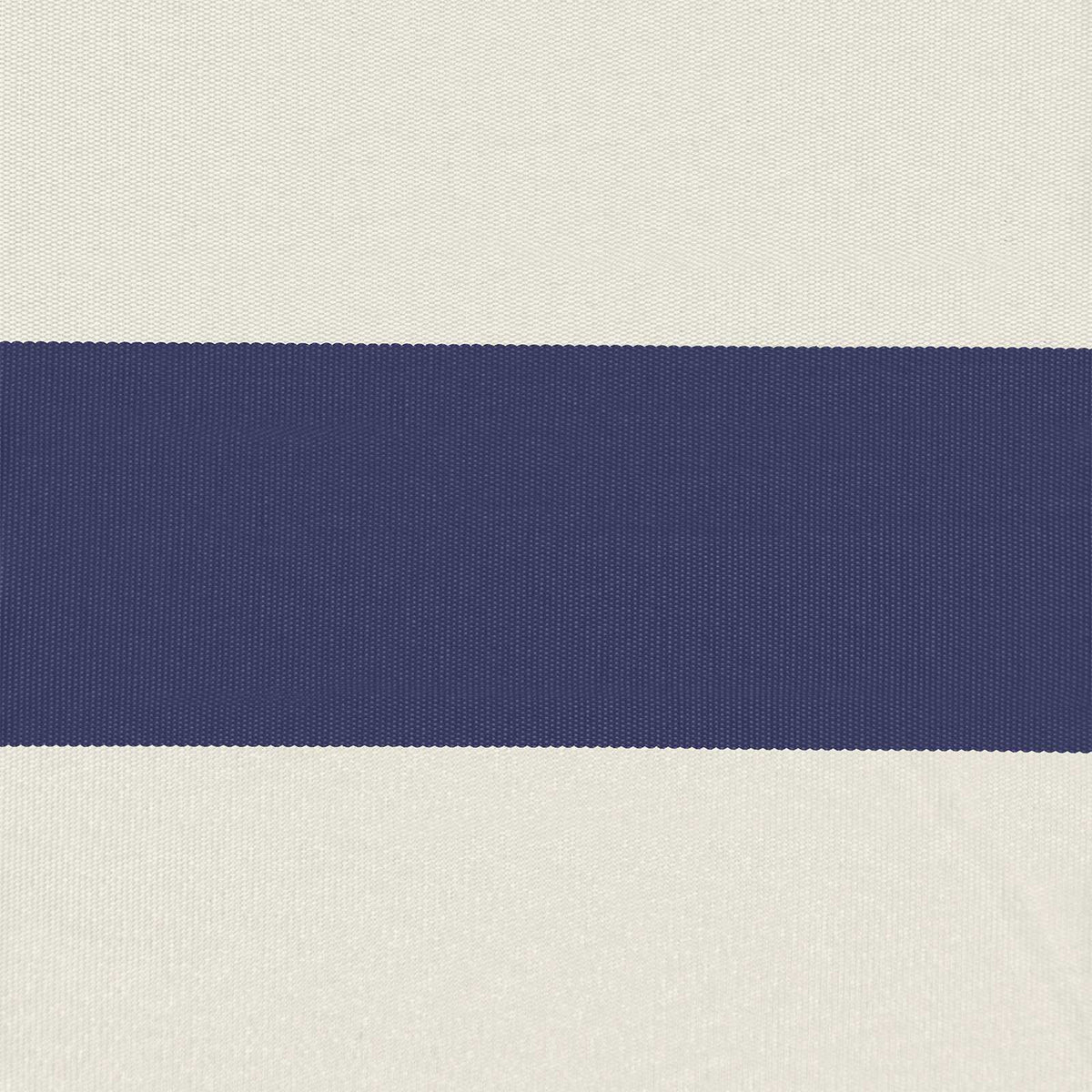 Tenda da Sole Blu e Bianca 500x300 cm in Tessuto e Acciaio