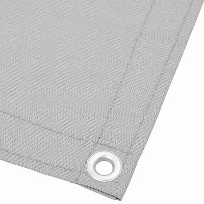 Paravento Balcone Grigio chiaro 90x700cm 100% Poliestere Oxford