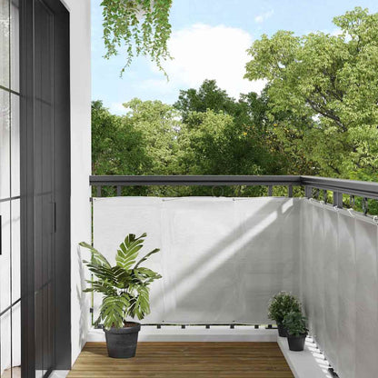 Paravento Balcone Grigio chiaro 90x700cm 100% Poliestere Oxford